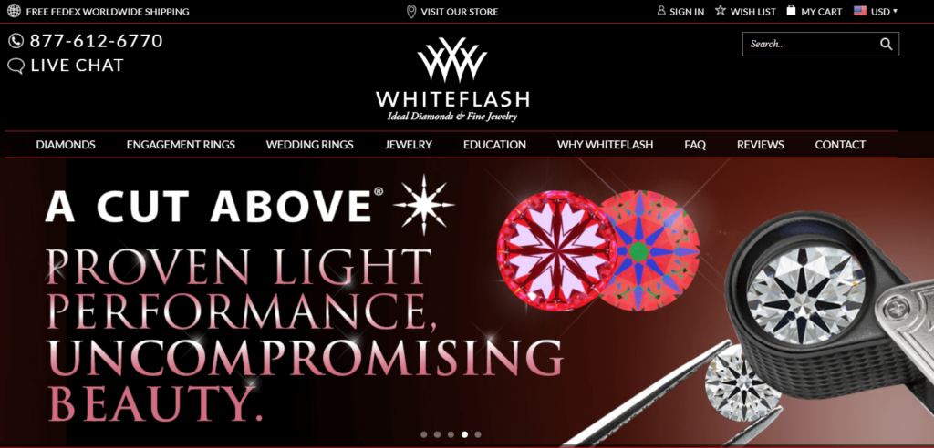 Whiteflash Website